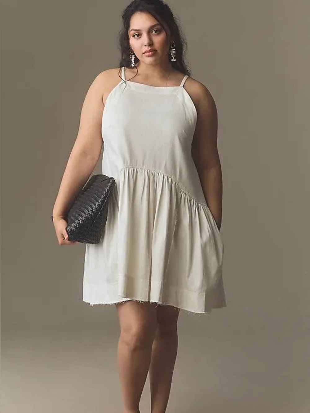 Anthropolgie The Kyla Flounce Mini Dress by
Pilcro NWT Size 1X Plus